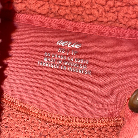 American eagle button up oversized sweatshirt - Picture 2 of 2